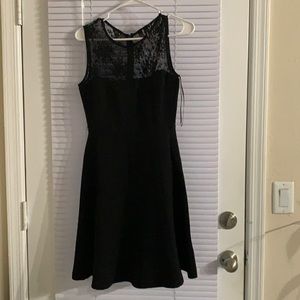 Beautiful black cocktail dress.